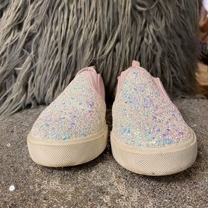 OsKosh B'gosh Slip on Glitter Shoes (size 9)
